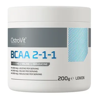 OstroVit BCAA 2-1-1 200 g, opakowanie