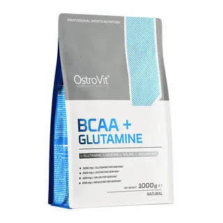 OstroVit BCAA + Glutamina 1000 g, opakowanie
