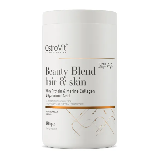 OstroVit Beauty Blend Hair & Skin 360 g, opakowanie