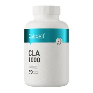 OstroVit CLA 1000 mg 90 kapsułek, opakowanie