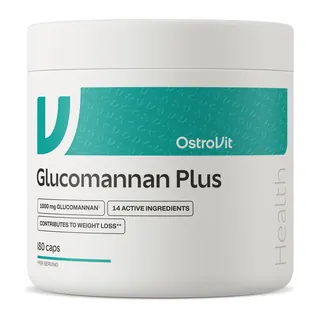 OstroVit Glukomannan Plus 180 kapsułek, opakowanie