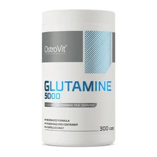 OstroVit Glutamina 5000 mg 300 kapsułek, opakowanie