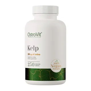 OstroVit Kelp VEGE 250 tabletek, opakowanie