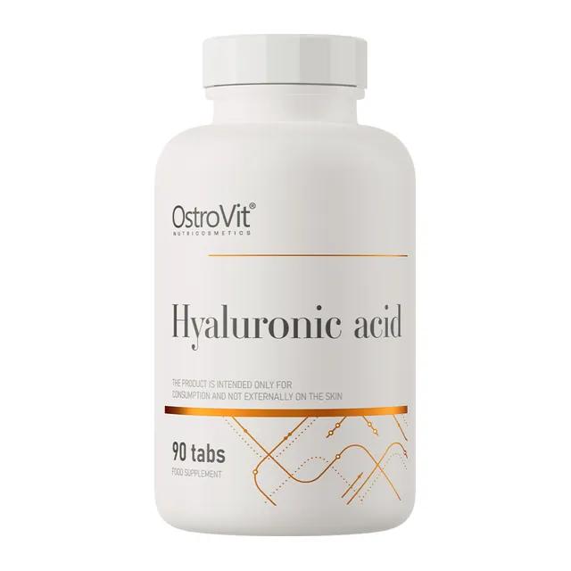 OstroVit Kwas Hialuronowy 90 tabletek, opakowanie