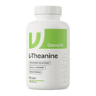 OstroVit L-Teanina 90 kapsułek, opakowanie