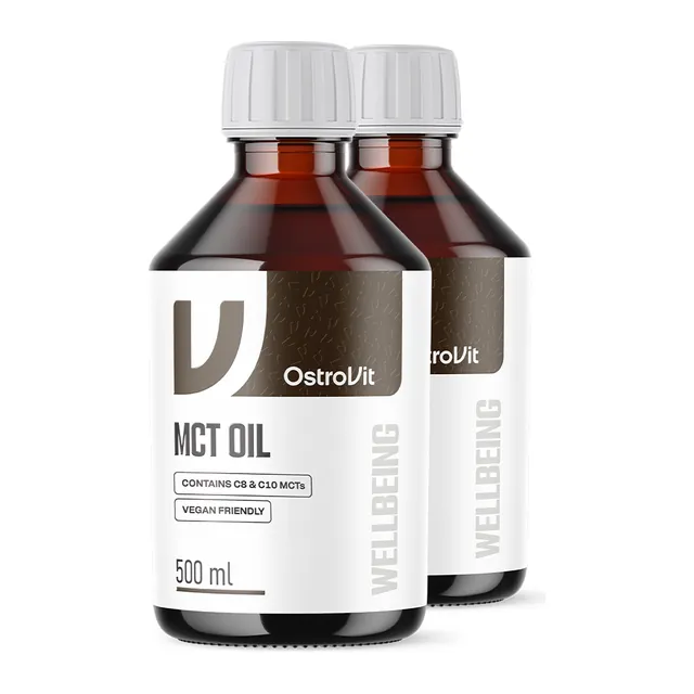 OstroVit Olej MCT 2 x 500 ml, opakowanie