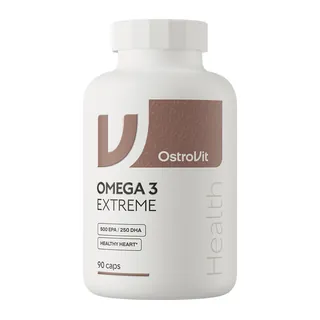 OstroVit Omega 3 Extreme 90 kapsułek, opakowanie