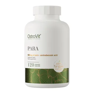OstroVit PABA VEGE 120 kapsułek, opakowanie