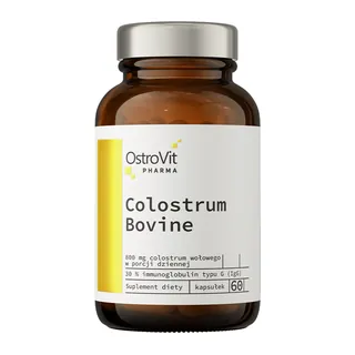 OstroVit Pharma Colostrum Wołowe 60 kapsułek, opakowanie