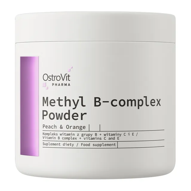 OstroVit Pharma Methyl B-Complex Powder 180 g, opakowanie