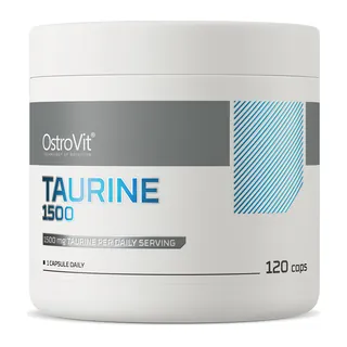 OstroVit Tauryna 1500 mg 120 kapsułek, opakowanie