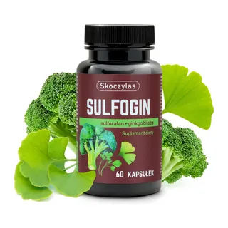 SULFOGIN sulforafan, ginkgo biloba, opakowanie