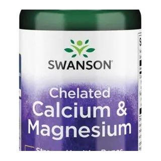 Albion Chelat Wapnia i Magnezu 60 kaps, opakowanie