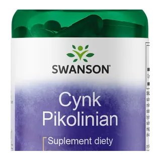 Cynk (pikolinian) 22mg 60 kaps, opakowanie