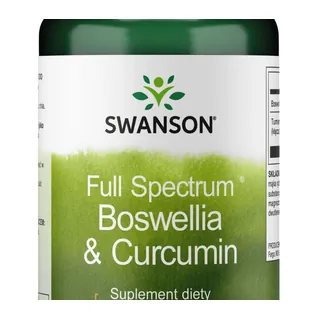 Full Spectrum Boswellia & Curcumin 60kaps, opakowanie