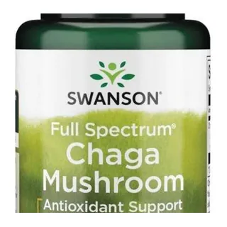 Full Spectrum Chaga Mushroom 60 kaps, opakowanie