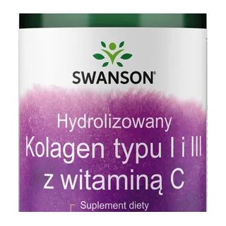 Hydrolizowany kolagen typu I i III + C 250tab, opakowanie