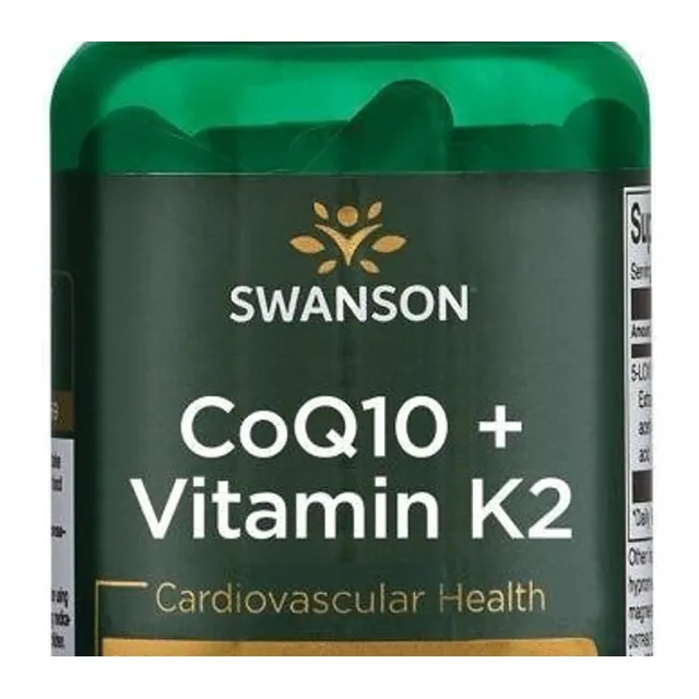 Koenzym Q10 100mg + Witamina K2 180mcg 60sgels, opakowanie