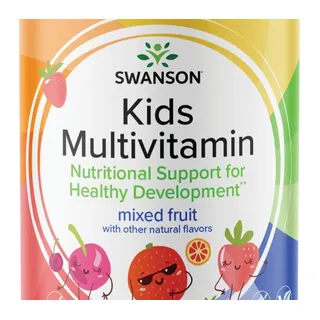 Multiwitamina dla dzieci w żelkach – smak owocowy, opakowanie
