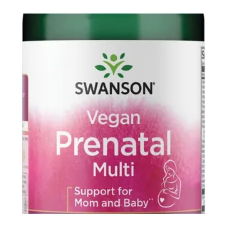 Vegan Prenatal Multi z 200mg DHA i Choliną, opakowanie